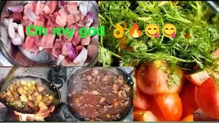 Amezing Hot curry//Etina atssa sobji //