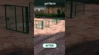 Farnborough Aerospace Centre Open Storage Yards - Before and After Build