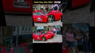 Italia Day - Red Hot Ferrari #shorts #ferrari #italy #cars #supercars