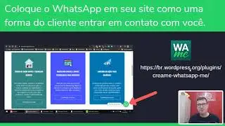 Aula 12 - Como colocar link do WhatsApp no Site  | Curso Gratuito de WhatsApp Business