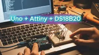 ATtiny85 I2C Multi-Sensor Gateway | DS18B20 Temperature Sensors