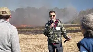 Prescribed Burn Demonstration with Dr. Luke Macaulay and Chase McLean