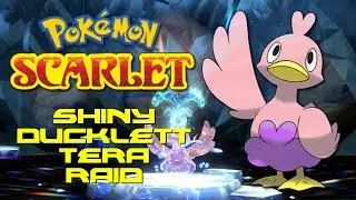 Shiny Ducklett Tera Raid: Pokemon Scarlet: #shorts #shinypokemon #pokemonscarlet