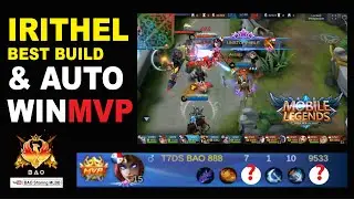 Irithel Mobile Legends Gameplay | Hellfire Epic Skin Combo with Angela (Build damage emblem set)2020