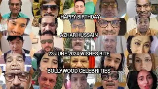 Redacid Films Founder Producer & Director Of Bollywood Azhar Hussain Birthday Wishes By Celebrities