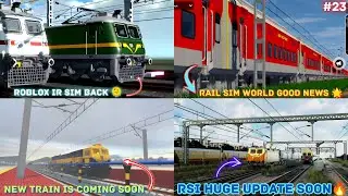 #23 RSW FINALLY GOOD NEW'S 👍| RSI HUGE UPDATE 🔜 | RGTTD NEW UPDATE ASAP 🔥|🪦RIP OG TRAIN GAME'S 