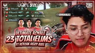 ULTIMATE ROYALE!! BTR 23 TOTAL ELIMINATIONS!! FT REYZAK, REIZY, AXEL | PUBG MOBILE | RYZEN GAMING