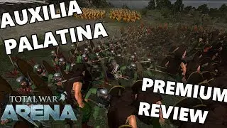 Total War ARENA - Auxilia Palatina - Tier 8 Roman Spearmen Premium Review & Gameplay