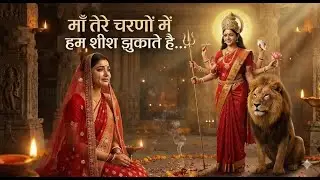 माँ तेरे चरणों में सर झुकाने-Mata Ke Bhajan |Durga Maa Song |Jai Mata Di | Navratri Special Bhajan