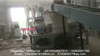 Straw bale dispersion and crushing production line, Straw bale unpacking and crushing machine