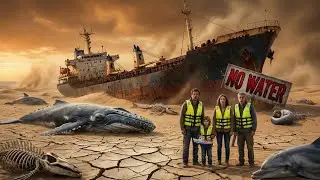 The Ocean Suddenly Dries Up and Hungry Creatures Emerge | Survive (2024) Movie Explained in English 