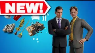 Fortnite *NEW* THE OFFiCE BUNDLE ITEM SHOP! (Released Date)