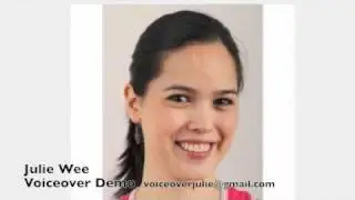 Julie Wee Voiceover Demo Reel (Female Voice Over, VO)
