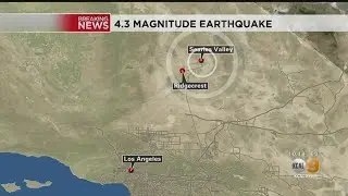 4.3-Magnitude Earthquake Strikes Near Searles Valley
