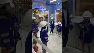👷&zwj;♂️ Little Engineers in Action! 🚀 | ADNOC Training x KidZania Simulation#adnoc #engineer #shorts