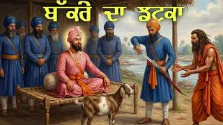 ਬੱਕਰੇ ਦਾ ਝਟਕਾ || Guru Gobind Singh Ji & Madhu Das || Sikh Itihas || Remix Katha
