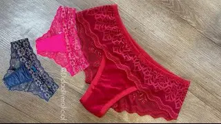 🌸Como fazer calcinha de renda f&aacute;cil 