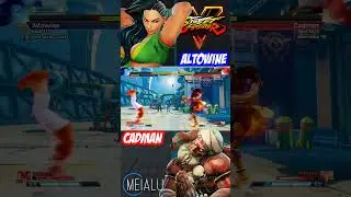 SFV CE - Altowine(LAURA) VS Cadman(DHALSIM) 🌘 MeiaLua 🌘