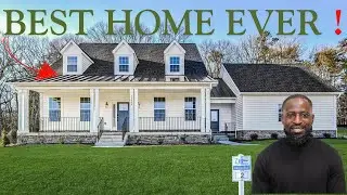 New Homes in Maryland | Glenn Dale Maryland | Chesapeake Model Cape Cod home | #newhomes