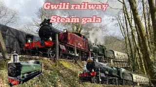 6 for 60 steam gala at the Gwili railway 15/3/2025