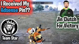 I Received My Adsense Pin?? JinGod Clutch For Victory / Team Star🇵🇰