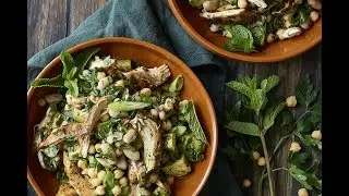Sund og velsmagende Fitness Salat med Kylling