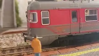 Regionali...Ale 841 Lima Coll. e E 656 Acme  Sound Portigliatti con carrozze doppio piano Casaralta
