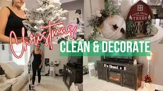 ✨NEW CHRISTMAS CLEAN & DECORATE WITH ME + COZY NEW FIREPLACE FROM YITA HOME &hearts;