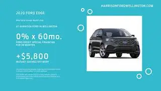 SUV Savings at Harrison Ford in Wellington - Fall 2020