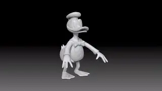 Disney's - Donald Duck - 3d Turnaround - Mike Renes