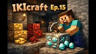 Scavo TUTTI i minerali nel mio mondo IKIcraft ep15 | Minecraft vanilla survival