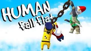 WE'RE BREAKING EVERYTHING! - Human Fall Flat Xbox One Multiplayer Gameplay