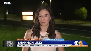Powhatan, Carolina, and Goochland starts school