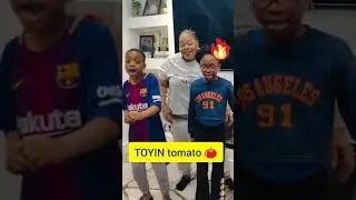 Fans can't stop Smiling 🤩Veteran Actress Toyin tomato spotted playing happily with her grandson
