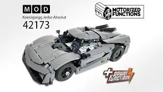 42173 Koenigsegg Jesko Absolut RC MOD for Power Function Motors