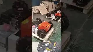 Affordable remote manipulation wheeled tank lawnmower for sale with best price #rasenm&auml;her