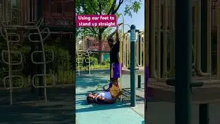 Conjoined Twins🎥🎬 #alreadyfamous #conjoinedtwins #twins #nyc #identicaltwins #playground