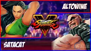 SFV CE - Altowine(LAURA) VS Satacat(ABIGAIL) 🌘 MeiaLua 🌘