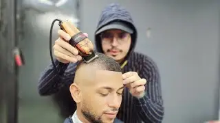 como hacer una cresta paso a paso o mohicano técnica fácil para principiantes de barberos