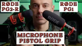 R&Oslash;DE PG2-R Pistol Grip Shockmount e PG1 COLD SHOE Pistol Grip