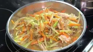 Stirfry chayote 大姨妈嫁女-佛手瓜版