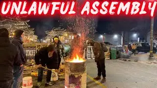 PORTLAND GASSING Protesters &mdash; LA Declares Unlawful Assembly After Minneapolis ICE Shooting