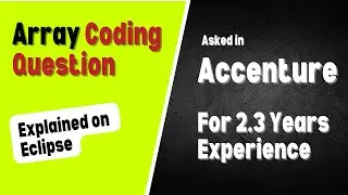 JAVA Coding question asked in Accenture