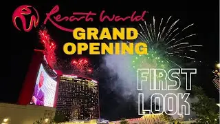 Experiencing the Grandeur: Resorts World Las Vegas Grand Opening Spectacle!