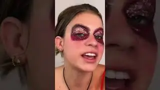 TAKE OFF 100 LAYERS OF EYESHADOW WITH ME?! *this was a terrible mistake* #shorts