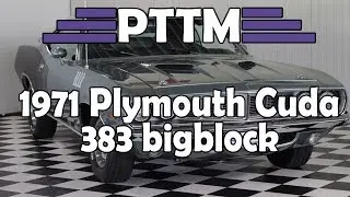 1971 Plymouth Cuda 383, as new restored & numb.match !