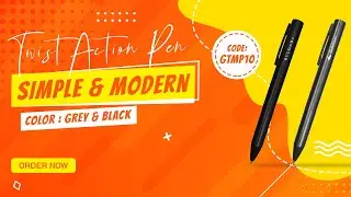 VISION Twist Action Metal Ball Pen