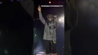 Burna Boy live at his concert in the 22K capacity Waldb&uuml;hne, Germany, for Nsow Tour #viral #burnaboy