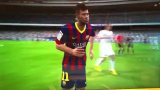 FIFA 14 Faces Next Gen PS4 Real Madrid - Barcelona
