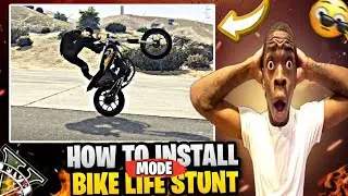 How to install Bike Life Stunt | GTA 5 mods | Mr Sayf